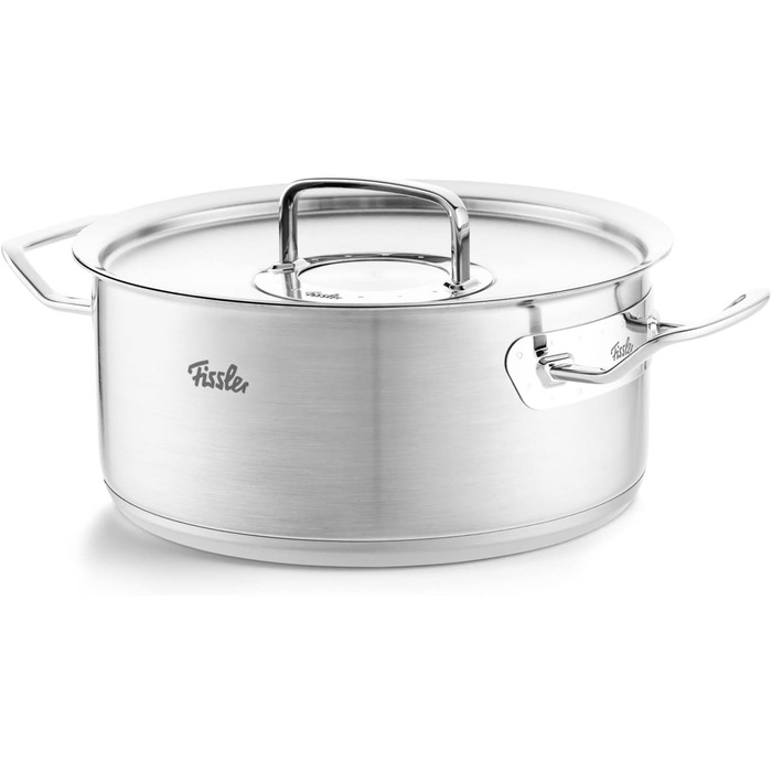 Каструля Fissler Original-Profi Collection 1,4 л, 20 см, нержавіюча сталь, з металевою кришкою, для індукції