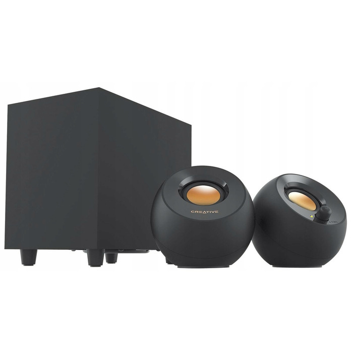 Комп'ютерні колонки Creative Pebble Plus 2.1 USB, чорні