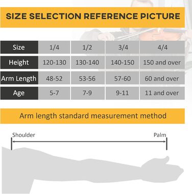 Скрипка HOMCOM 4/4 повного розміру з аксесуарами: футляр, тюнер, підставка, стрічка, каніфоль, запасні струни та ганчірка. Корпус з ялини та клену