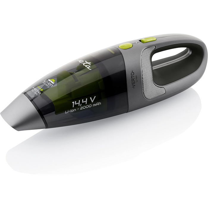 Ручний пилосос Verto I з аквафільтром, HEPA фільтром, Li-ion 14.4V, 20 хв роботи, безмішковий, з док-станцією