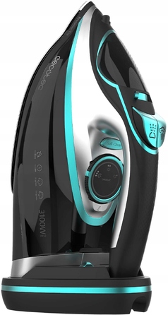Бездротова парова праска Cecotec IronHero 3100 Cordless, 3100 Вт, чорна