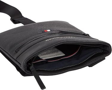 Чоловіча сумка через плече Tommy Hilfiger Essential PU Crossover, чорна, універсальний розмір
