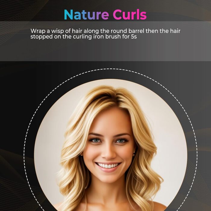 UKLISS Hairstyler 6 в 1: Airbrush, круглі щітки, плойка, фен, випрямляч | 1000W | для локонів, об'єму, випрямлення та сушіння