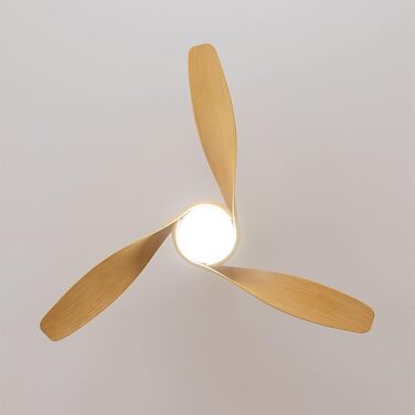 Стельовий вентилятор Cecotec EnergySilence Aero 5290 132 см з LED підсвіткою та пультом ДУ (Whitewood)