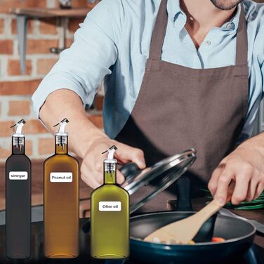 Наливайчики для пляшок Abeillo (5 шт.) - не проливають, для олії, вина, лікеру, оливкової олії, кухні та бару, з нержавіючої сталі