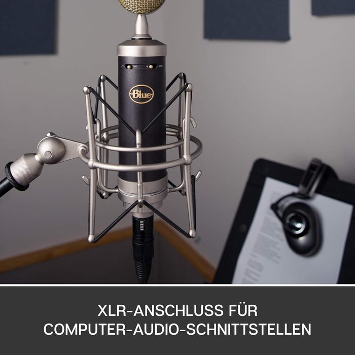 Професійний конденсаторний мікрофон Blue Yeti SL для запису та стрімінгу, сірий (з адаптером для стійки)