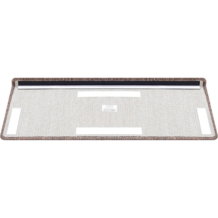 Набори килимків на сходи [en.casa] 15 шт. 65 x 24 см, самоклеючі, коричневі