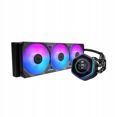 Система рідкого охолодження Cooler Master MasterLiquid 360 Atmos II LCD ARGB, чорна