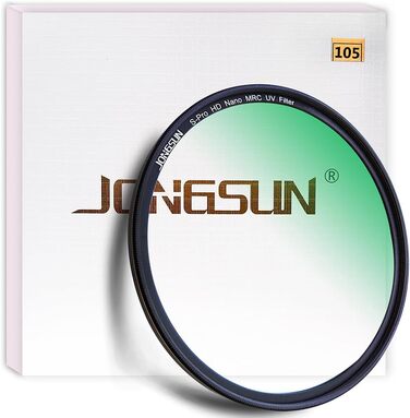 Фільтр UV JONGSUN 105mm S-Pro HD Nano MRC з багатошаровим покриттям B270 для захисту від ультрафіолету