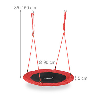 Relaxdays Nest Swing 90 cm