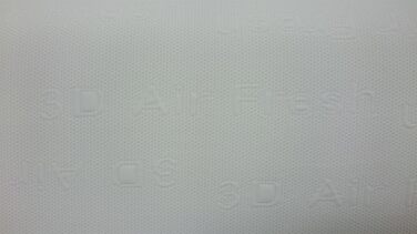 Dibapur® PRO Soft 3D Air Fresh Cover Cold Foam Topper Mattress Topper (3D Air 90x190) x approx. 5 cm core with cover approx. 5.2 cm - Made in Germany