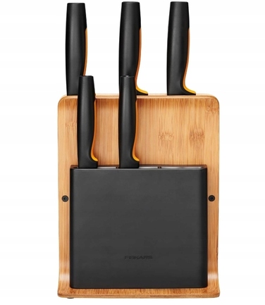 Набір ножів у підставці Fiskars Functional Form, 5 предметів