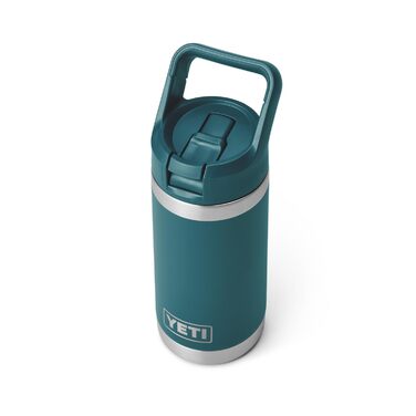 YETI Rambler Jr. Kids Bottle, with Straw Lid, 340 ml, Marine Blue (Agave Teal)