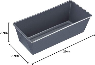 Westmark King Cake Pan, Steel, Anthracite, 25 cm