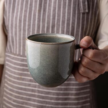 Набір глибоких тарілок GBhome з каменю (22см, 6 шт.) - для супу, пасти, страв