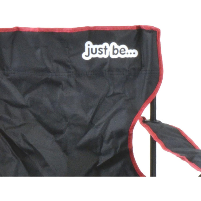 Кемпінговий стілець складаний з підлокітниками та підсклянником, сірий/рожевий (чорний/червоний)