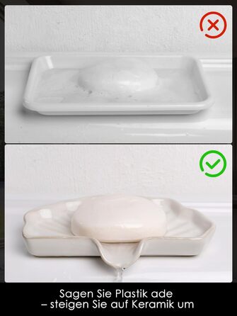 Керамічна мильниця з піддоном Antis's Home, зелена, для ванної кімнати, душа та умивальника, сучасний дизайн