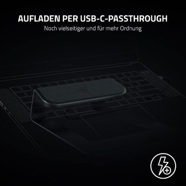 Підставка для ноутбука Razer Adjustable Laptop Stand - регульована, для екранів до 18 дюймів, алюміній, Chroma V2, білий