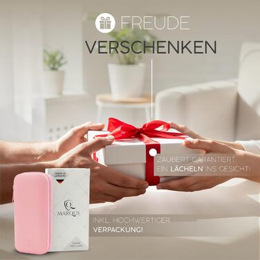 Набір для манікюру Solingen marQus: 7 предметів у шкіряному етиумі. Якісний сталевий набір для манікюру для жінок та чоловіків.