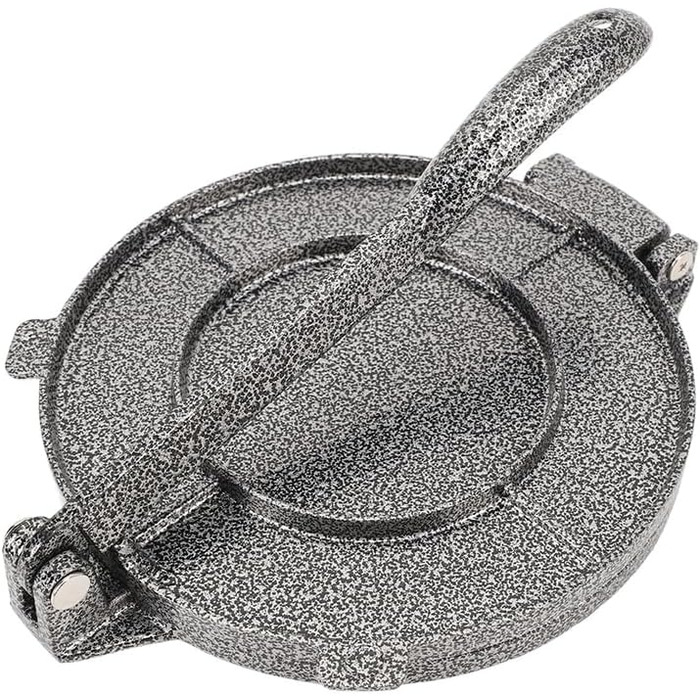 Прес для тортилій з чавуну, 16 см - для тортилій, чапати, кесадільї, роті, фладенброт, піци, млинців