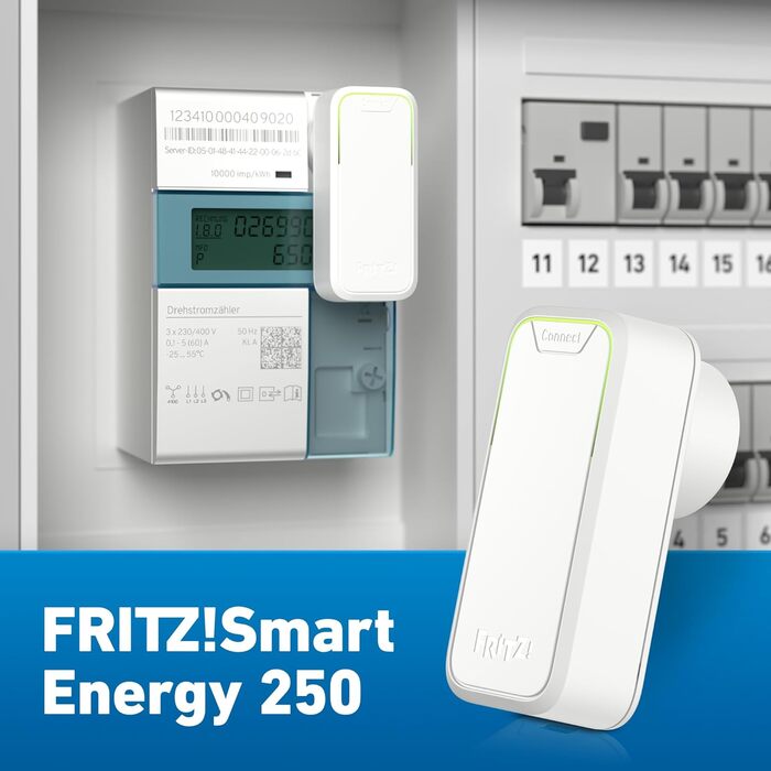 Fritz!Smart Energy 250: розумний датчик струму для оптимізації енергоспоживання | Сумісний з Fritz!Box