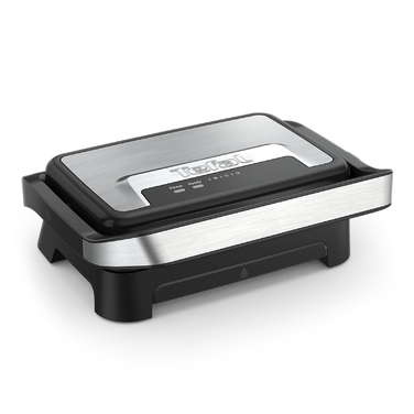 Електричний контактний гриль Tefal GC270D10, сріблястий/сірий, 1000 Вт