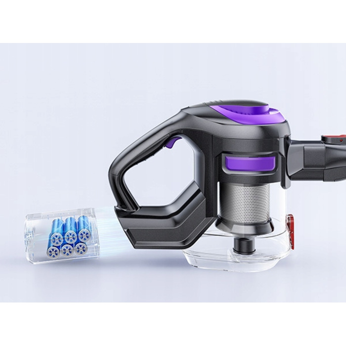 Вертикальний пилосмик Laresar V10 LITE, фіолетовий