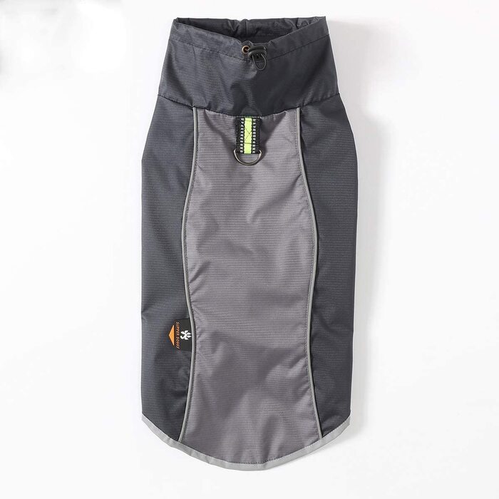 Homieco Fall Winter Dog Coat Jacket, Pet Raincoat, Warm Pet Jacket Dog Jacket Dog Sweater for Dogs M Black