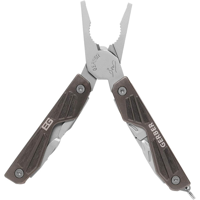 Мультитул Gerber Vise Pocket Tool: 10 функцій, плоскогубці, алюміній/нержавіюча сталь, чорний