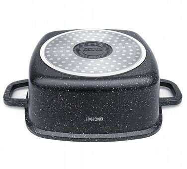 Каструля традиційна Kinghoff Stone, 3,7 л