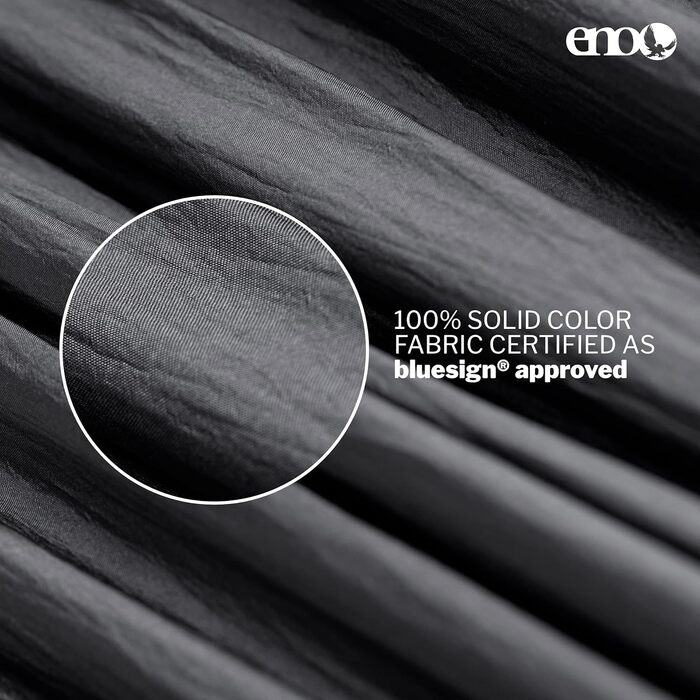 Гамак подвійний ENO DoubleNest Print Berge zum Meer, сірий/червоний, для 1-2 осіб - легкий кемпінговий гамак