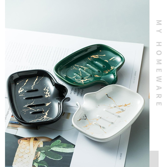 Набір аксесуарів для ванної кімнати 4 шт. сірий, з дозатором мила, мильницею та склянками для зубних щіток, з малюнком 