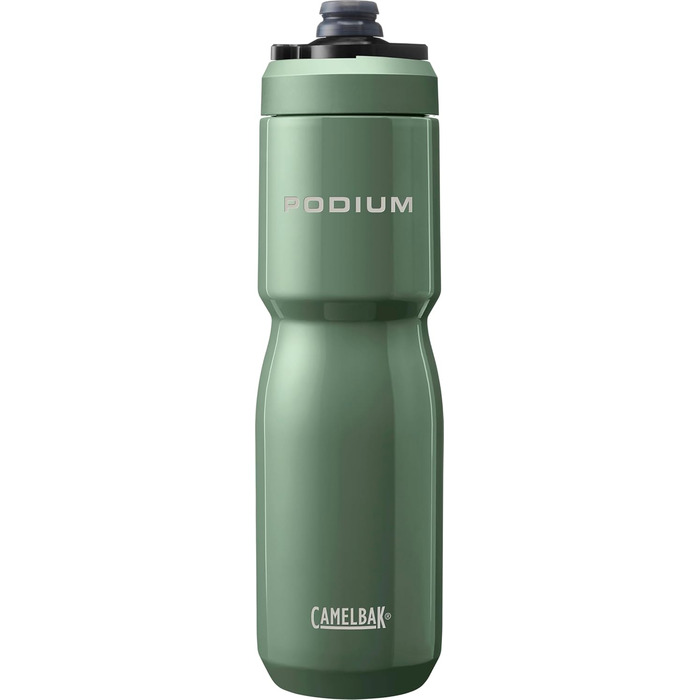 Camelbak Podium Ins Steel 650ml Water Bottle, (Moss, 650 ml)
