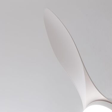 Стельовий вентилятор Cecotec Aero 5200 Line з пультом, LED підсвіткою та таймером, 132 см (52 дюйми), 60 Вт, мідний двигун, 3 швидкості, функція зима, білий