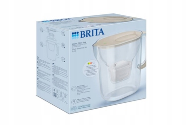 Фільтрувальний глечик Brita Style Essential XL 3,6 л, бежевий