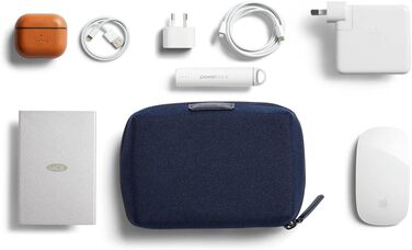 Органайзер Bellroy Tech Kit Compact для зарядних пристроїв, кабелів, миші, павербанку, USB-накопичувачів, донглів, колір морський синій