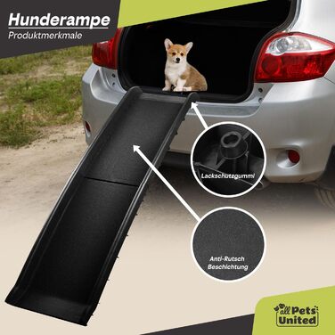 Східці для собак та котів All Pets United® - розкладна рамка для собак, 156 x 40 см