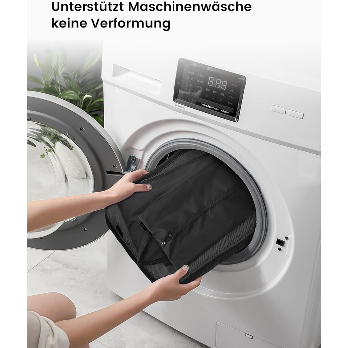 Органайзери для валізи Packing Cubes, 8 шт., водонепроникні, чорні + косметичка