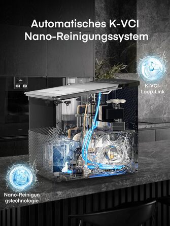 Машина для приготування льоду FOHERE, 14 кг/24 год, 9 кубиків за 5 хвилин, самоочисна, з лопаткою та кошиком, 2 розміри кубиків, для дому/офісу/бару/RV