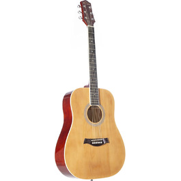 Акустична гітара Red Hill D-1-CE Dreadnought з Cutaway та верху з липи, електроакустична гітара з підсилювачем