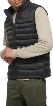 Чоловічий пуховик Docker Claic Ultra Loft Packable з альтернативою пуху (XS, Чорний)