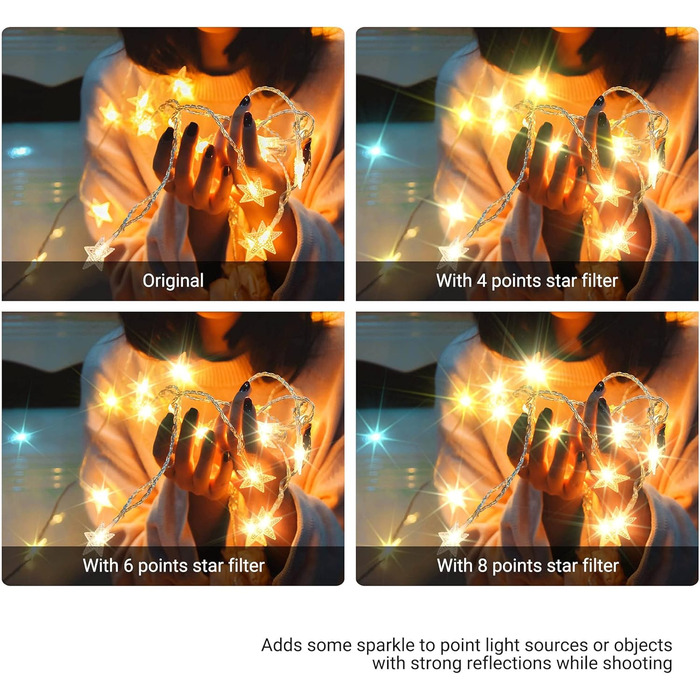 Зоряний фільтр PROfezzion Sternfilter 77mm Starburst (3 шт.) для Canon/Nikon