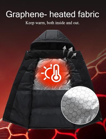 Чоловіча зимова жилетка AIEOE з PU шкіри, без рукавів, водонепроникна, з капюшоном, тепла, з утеплювачем, чорна