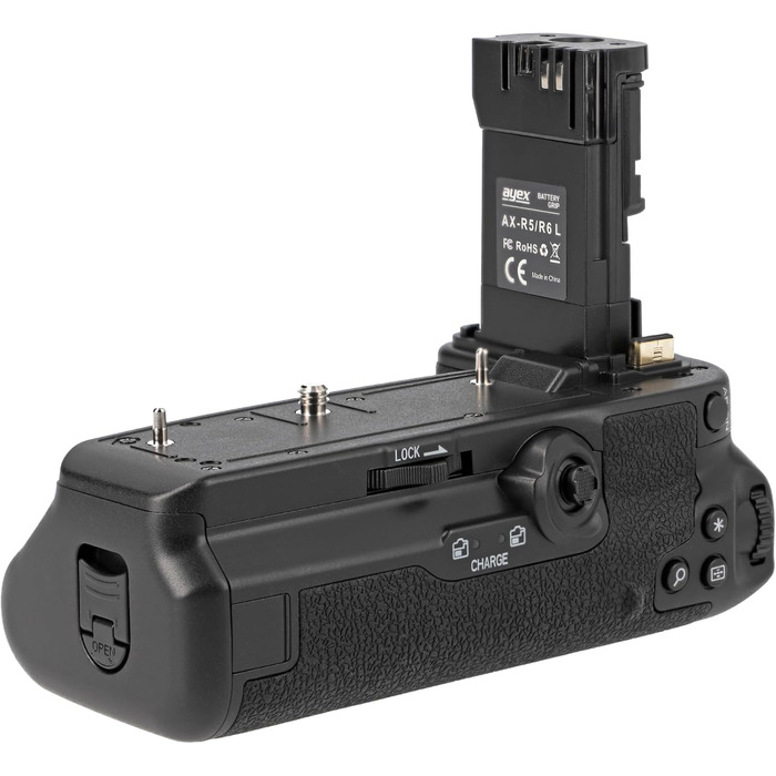 Набір батарейного хвата Ayex для Canon EOS R5, R6, R6 Mark II з таймером-пультом (замінник BG-R10)
