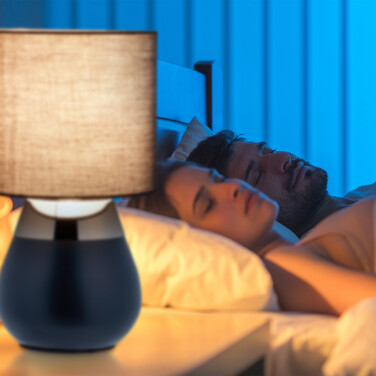 Приліжковий світильник Relaxdays Сенсорний овал