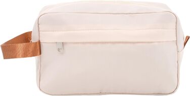 Набір валіз Merax 5-ти частинний: велика, середня, маленька валіза, сумка та органайзер, ABS, TSA-замок, розширюється, бежевий колір