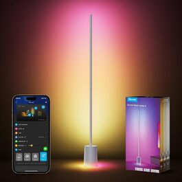 LED-лампа Govee RGBIC 152 см - диммування, 1725 люмен, керування Matter, музичний режим, для дому, спальні, ігрової кімнати (сірий)