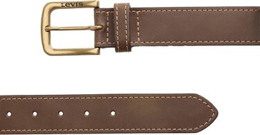 Чоловічий шкіряний ремінь Levi's Loire Brown