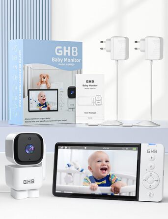 Дитячий відеоняня GHB з камерою, 5