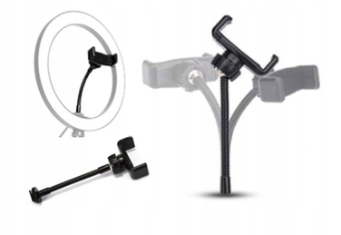 Кільцева LED-лампа 60W 35см з пультом та штативом 200см для макіяжу та YouTube